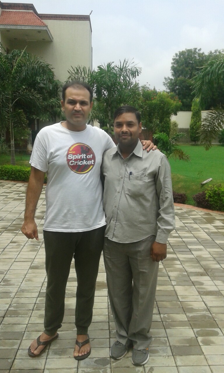 virender Sehwag's Dog Training